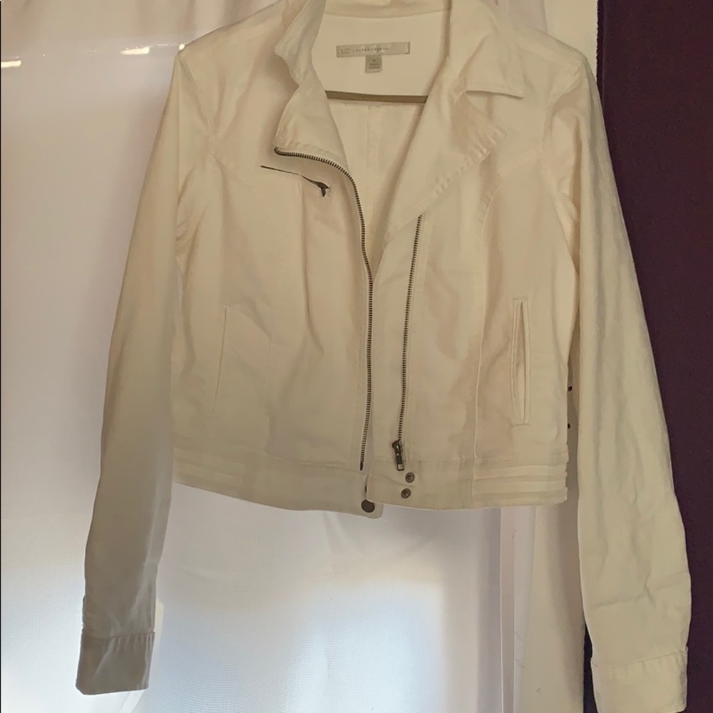 White Jean Jacket